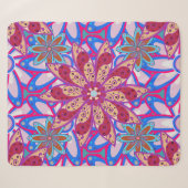Colour Spring Theme seamless pattern Background. C Sherpa Deken (Voorkant (horizontaal))