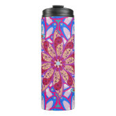 Colour Spring Theme seamless pattern Background. C Thermosbeker (Voorkant)