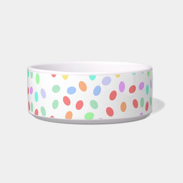 Colour Stippen Bowls Voerbakje (Rechts)