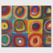 Colour Study, 1913, gemaakt door Wassily Kandinsky Cadeaupapier (Vlak)