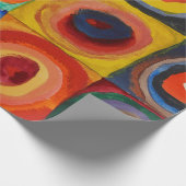 Colour Study, 1913, gemaakt door Wassily Kandinsky Cadeaupapier (Hoek)