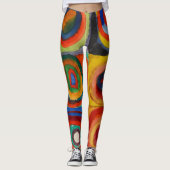 Colour Study, 1913, gemaakt door Wassily Kandinsky Leggings (Voorkant)
