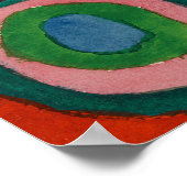 Colour Study, 1913, gemaakt door Wassily Kandinsky Poster (Hoek)