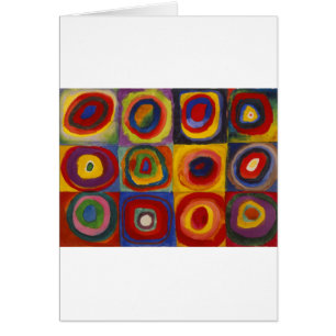 Colour Study of Squares Circles van Kandinsky