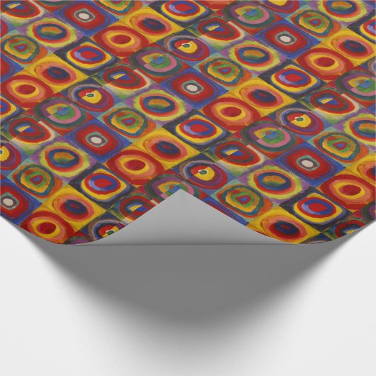 Colour Study of Squares Circles van Kandinsky Cadeaupapier (Hoek)