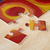 Colour Study of Squares Circles van Kandinsky Legpuzzel (Zijkant)