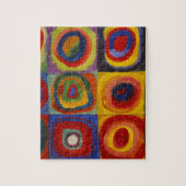 Colour Study of Squares Circles van Kandinsky Legpuzzel (Verticaal)