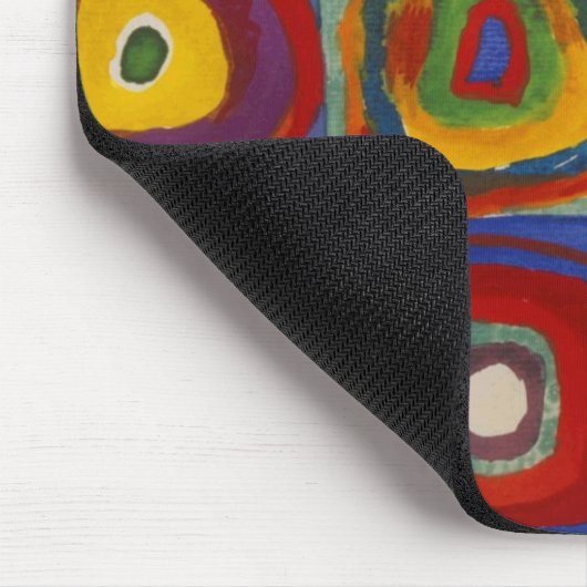 Colour Study of Squares Circles van Kandinsky Muismat (Hoek)