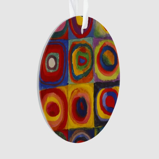 Colour Study of Squares Circles van Kandinsky Ornament (voorkant)