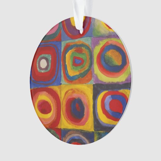 Colour Study of Squares Circles van Kandinsky Ornament (voorkant)