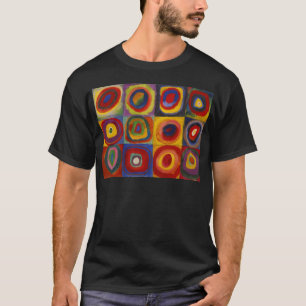 Colour Study of Squares Circles van Kandinsky T-shirt
