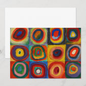 Colour Study van Wassily Kandinsky Bedankkaart (Voorkant / Achterkant)