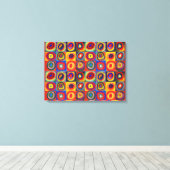Colour Study van Wassily Kandinsky Canvas Afdruk (Insitu (Houten vloer))