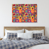 Colour Study van Wassily Kandinsky Canvas Afdruk (Insitu (Slaapkamer))