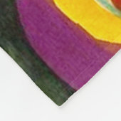 Colour Study van Wassily Kandinsky Fleece Deken (Hoek)