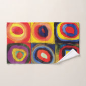 Colour Study van Wassily Kandinsky Handdoek (Handdoek)