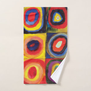 Colour Study van Wassily Kandinsky Handdoek