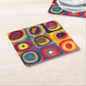 Colour Study van Wassily Kandinsky Kartonnen Onderzetters (Schuin)