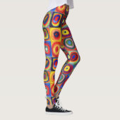Colour Study van Wassily Kandinsky Leggings (Rechts)