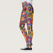 Colour Study van Wassily Kandinsky Leggings (Links)