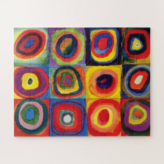 Colour Study van Wassily Kandinsky Legpuzzel (Horizontaal)