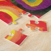Colour Study van Wassily Kandinsky Legpuzzel (Zijkant)