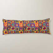 Colour Study van Wassily Kandinsky Lichaamskussen (Achterkant)