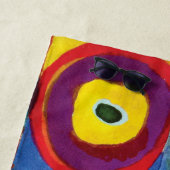 Colour Study van Wassily Kandinsky Strandlaken (In situ)