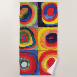 Colour Study van Wassily Kandinsky Strandlaken