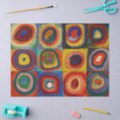 Colour Study van Wassily Kandinsky Tissuepapier (Craft)