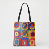 Colour Study van Wassily Kandinsky Tote Bag (Voorkant)