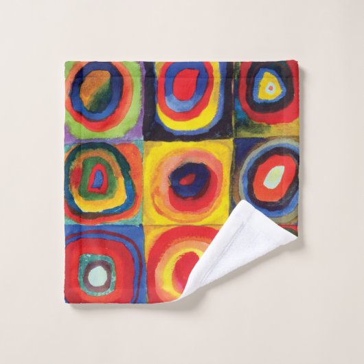 Colour Study van Wassily Kandinsky Washandje (Wasdoekje)
