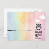 Colour Thoughts Briefkaart (Voorkant / Achterkant)