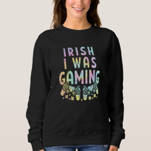 Colour Tie Dye Irish I speelde grappige smakrelen Trui