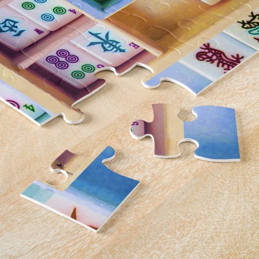 Colour Tiles Puzzle Legpuzzel (Zijkant)