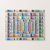 Colour Tiles Puzzle Legpuzzel (Horizontaal)