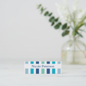 Colour Trend Blue MMammie Roepen Contactkaartje (Staand voorkant)