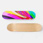 Colour Tsunami Persoonlijk Skateboard (Horizontaal)