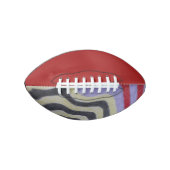 Coloured Waves Football (Voorkant)
