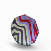 Coloured Waves Photo Block Fotoblokken (Rechts)