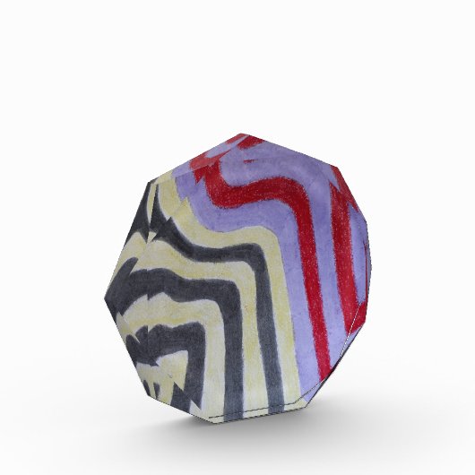 Coloured Waves Photo Block Fotoblokken (Links)