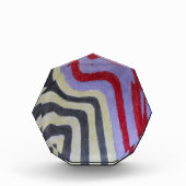 Coloured Waves Photo Block Fotoblokken (Voorkant)