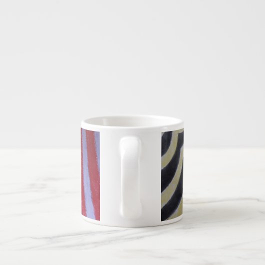 Coloured Waves Specialty Mug Espresso Kop (Achterkant)