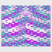 Colourful Bauhaus Geometric Pattern  Cadeaupapier (Vlak)