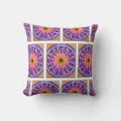 Colourful boho inspired couch cushion kussen (Voorkant)