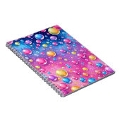 Colourful bubble notebook  notitieboek (Rechterzijde)