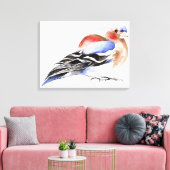 Colourful Chaffinch 2011 Canvas Afdruk (Insitu (Woonkamer))
