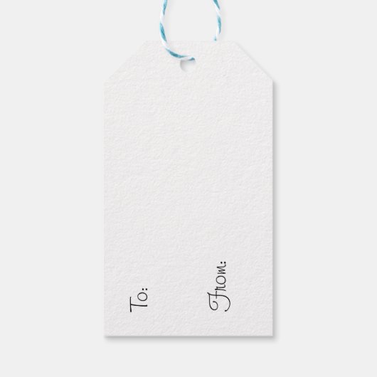 Colourful Christmas Ornament Cadeaulabel (Achterkant)