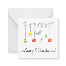 Colourful Christmas Ornaments