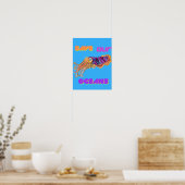 Colourful Cuttlefish Poster (Keuken)